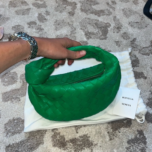 Bottega Veneta Mini Jodie in Parakeet Green - Picture 4 of 13